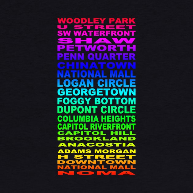 Rainbow DC Neighborhoods by RockettGraph1cs